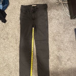 Madewell stovepipe jeans